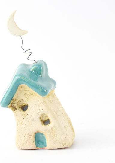 Ceramic House 4.5x5.5x9 Cm