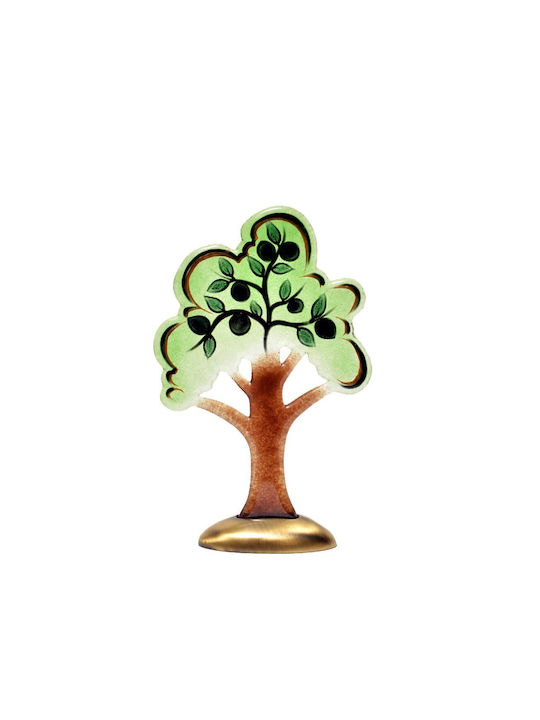 Καλλίστη Glass Copac Sticlă Handmade Măslin Verde 14,5x9