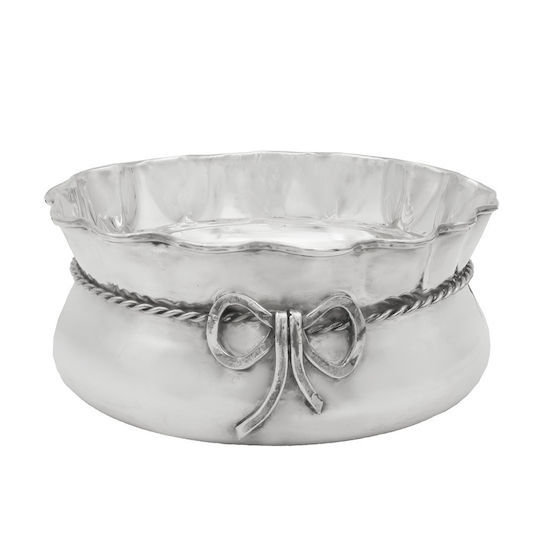 Silver Bowl 13x13x6cm Mpo00310