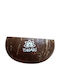 Iswari Eco Handmade Polished Coconut Bowl Handmade Coconut Bowl 600ml