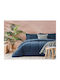 Πάπλωμα Υπέρδιπλο Primavera Navy Βελούδο Γαρύφαλλο 220x240