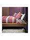 Puffy Line U1 9307056 Duvet Cover Set 4pcs Rosa Bassetti King Size 250x210cm 100% Cotton