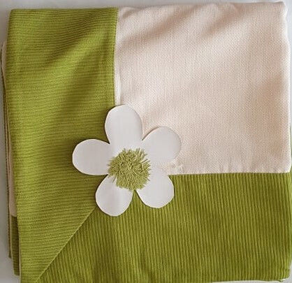Kalogirou Home Kalogirou Home Sofa Throws 2 Seater 175x230cm Green Throw Margarita