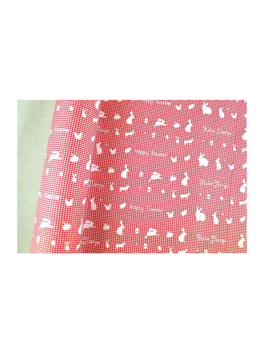 Ύφασμα Look Like Cotton Κόκκινο 50 Cm X 5 M