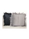 Zierkissen Mit Füllung 45x45 Natural Home Feder Grau