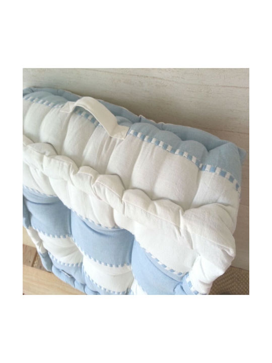 Floor Pillow 50x50x20 Natural Home Rpm1 Light Blue