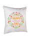Happy Mother Day Satin Velvet Throw Pillow 40 X 40 Cm Filling