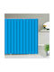 Κουρτίνα Μπάνιου 180x180cm Υφασμάτινη Αδιάβροχη Τιρκουάζ