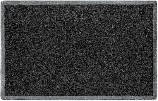 Fußmatte Außentür 40x60 Luxor Schwarz 12mm