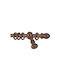 Wooden Curtain Pole Oem Φ23 Brown 140cm