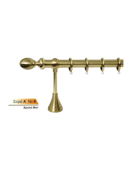 Curtain Pole Import Φ25 Series A No.6 Matte Gol...