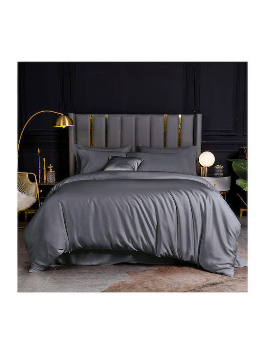 Rythmos Sheet Sets Queen 250x270cm. Bamboo Dark Grey 4pcs