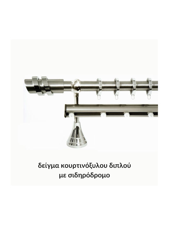 Curtain Pole Import Φ25 Series A No.5 Nickel Ma...