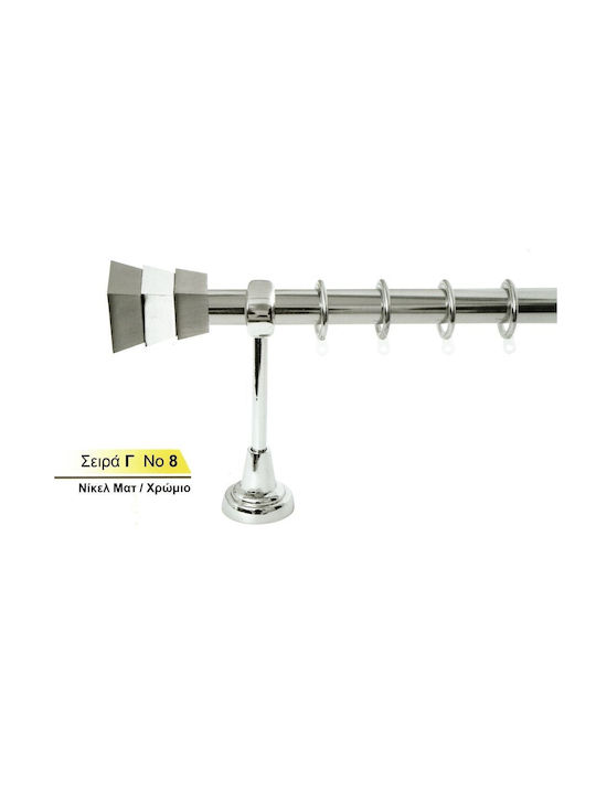 Vorhangstangen Import Φ25 Reihe Γ Nr.8 Nickel M...