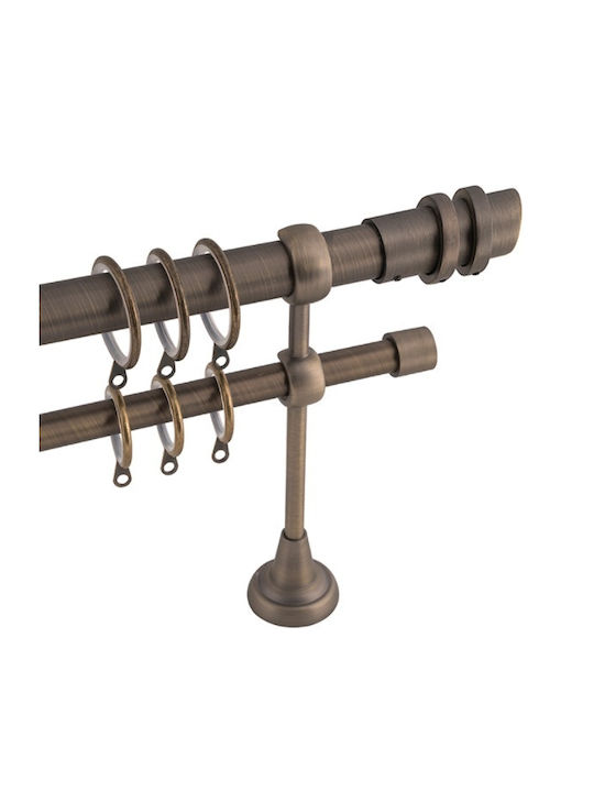 Metallic Extendable Curtain Pole A1 Diameter 25...