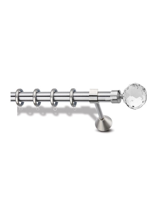 Metallic Curtain Pole Enis Olympus Nickel Matte...