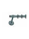 Domus Curtain Pole 160cm Industrial Single Rod Set Without End Caps P16-4513-1-59