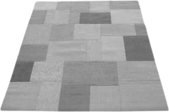 Jgs S.a Living Room Rug Patchwork Dark Gray New Patchwork-17 Carpet-008 140x200cm