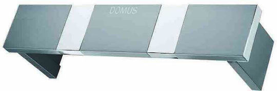 Μετώπη Domus Inox Νικέλ Ματ Τάπα Χρώμιο 7587-50