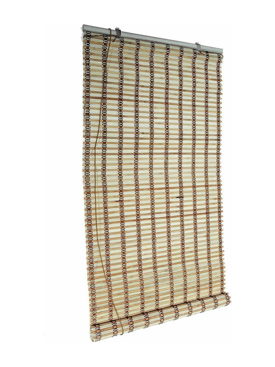 Jaluzele Bambus Placă Naturală Bicolor 150x200cm Ra-ba