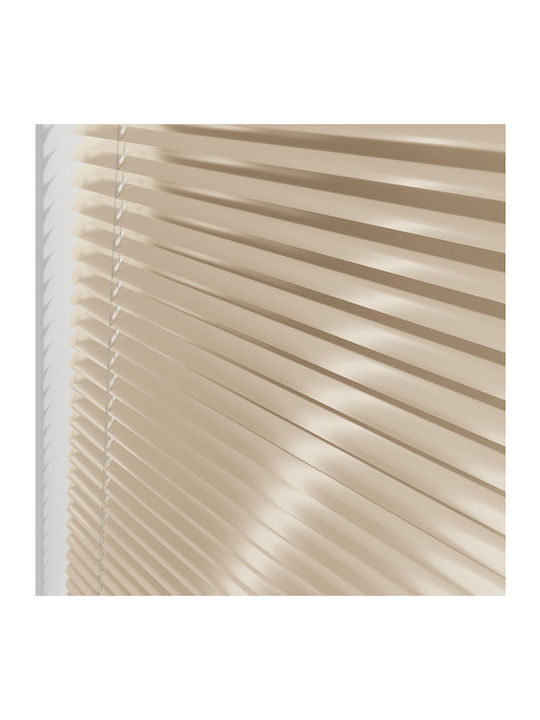 Aluminum Venetian Blind 25mm 120x140cm Beige Fr...