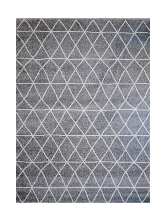 Covor Breeze 379 Gri Alexander Carpets Dimensiune 133x190