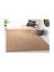 Jute Teppich Rechteckig Natürliche Baumwolle Nelke 140x200