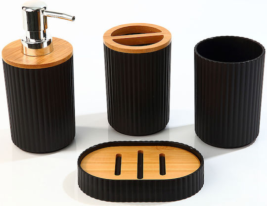 Dispenser Ξύλινο Μαύρο