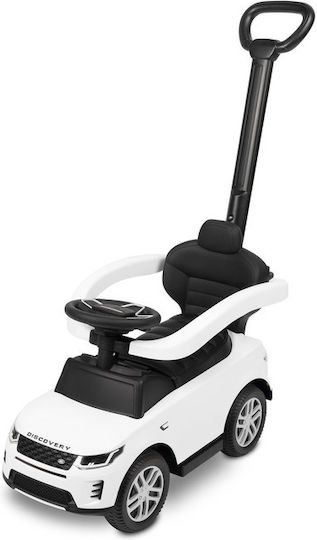 Toyz Αυτοκινητάκι Ride On με Χειρολαβή για 12+ μηνών Λευκό