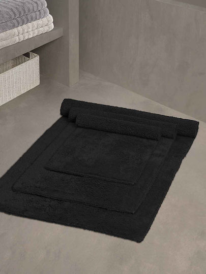 Fieldcrest Cotton Ultra Soft Black Bath Mat 40x60cm