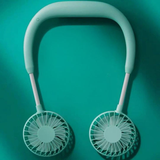 Uncle George Neck Fan USB Turquoise