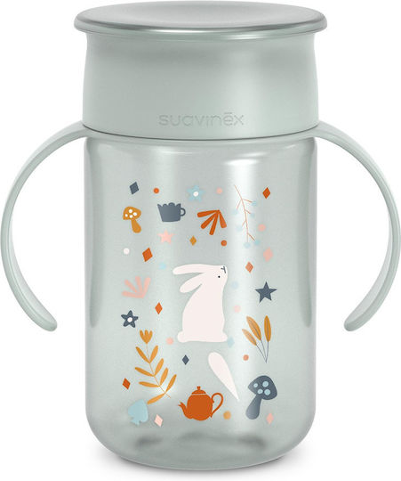 Suavinex Baby Cup made of Plastic Green 340ml for 12m+m+