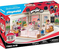 Playmobil Miraculous LadyBug Γαλλικό Ζαχαροπλαστείο για 4-10 ετών Playmobil Miraculous LadyBug Γαλλικό Ζαχαροπλαστείο για 4-10 ετών