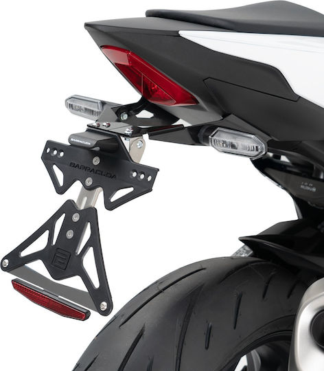 Αναδιπλούμενη Βάση Πινακίδας Barracuda Για Honda Hornet Cb1000 2025- Με Θέση Για Εργοστασιακά Φλας