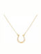 Charm Bogen aus Gold 14K mit Zirkon