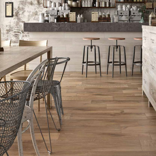 Tile North Wind Brown 30x122 Cm