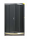 Cabinet De Duș Oval+Profil Podea Oval Bg 285 Gs 90
