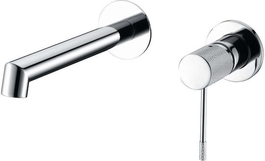 Excel Viento Eingebaute Wasserhähne Set für Waschbecken Mischpult 2 Ausgänge