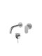 Armando Vicario Slim Inox Baterie Îngropată pentru Lavoar cu 2 Orificii + Valvă Clic-clac 500045-110 R0338-110