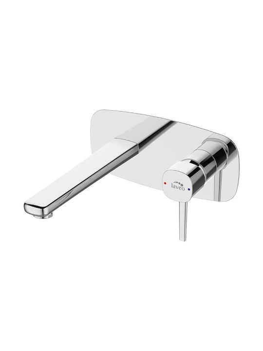 Wall-Mounted Built-In Faucet for Bathroom Sink Laveo Pola Bap 022p