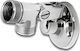 Hanging Chrome Shower Head Holder 02-1110