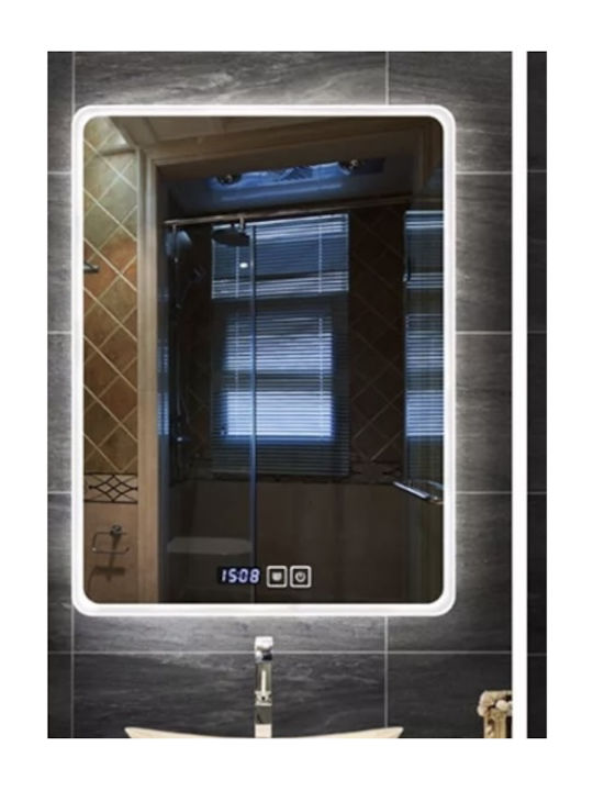 Mysmartmirror Bathroom Mirror On/Off Antifog Ti...