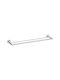 Διπλή Πετσετοθήκη 60cm Bronze Art Σειρά Loft-500 4250-10 Chrome