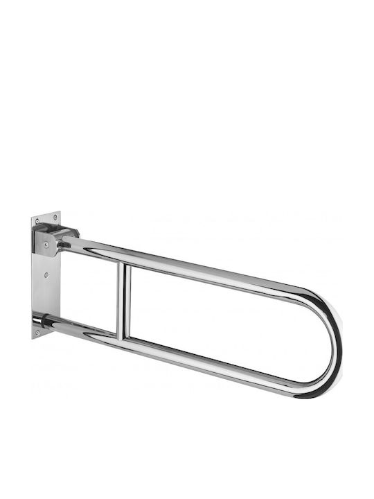 Bathroom Grab Bar WC 700 mm Reclining Ø32 mm Inox Glossy Thirard 00068673