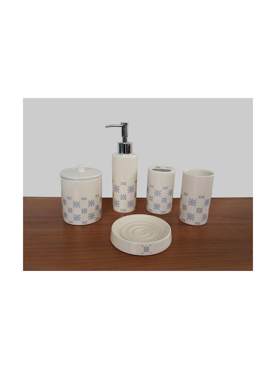 Tiles Sorema Badezimmerzubehör-Set 5 Stück Keramik