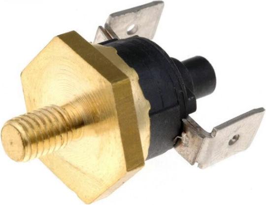 Metal Vertical Thermostat Nc Φ19 80°C 16a/250vac Screw M5