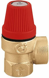 Βαλβίδα Ασφαλείας Καλοριφέρ 1/2 3βαr 311430 Caleffi