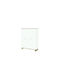 Three Door Wardrobe White 176x136.5x176cm