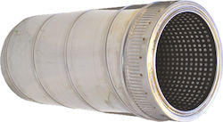 Spiroduct Ηχοπαγίδα Καπνοδόχου Inox