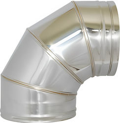 Corner 90° Diameter 160mm Inox 304 Technometal ...